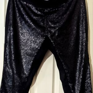 Lane Bryant Sequin Front Leggings 18/20